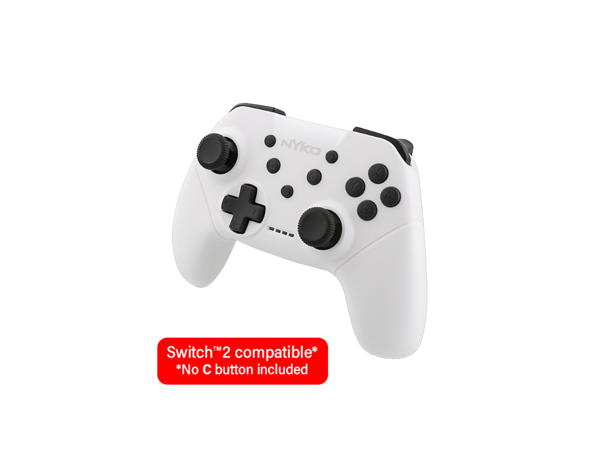 Nyko Mini Wireless Core Controller (White) for Nintendo Switch