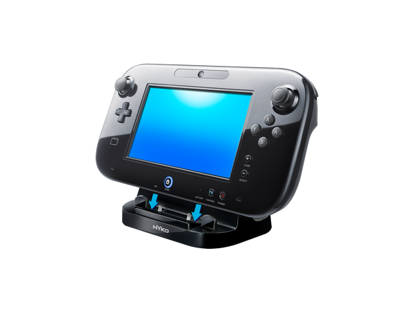 Nyko Power Stand (Black) - Angled charging dock for Wii U GamePad 