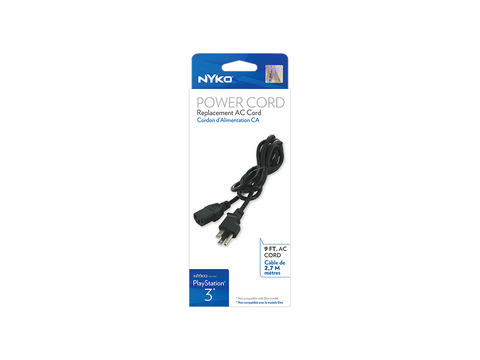 Power Cord for PS3 - box front