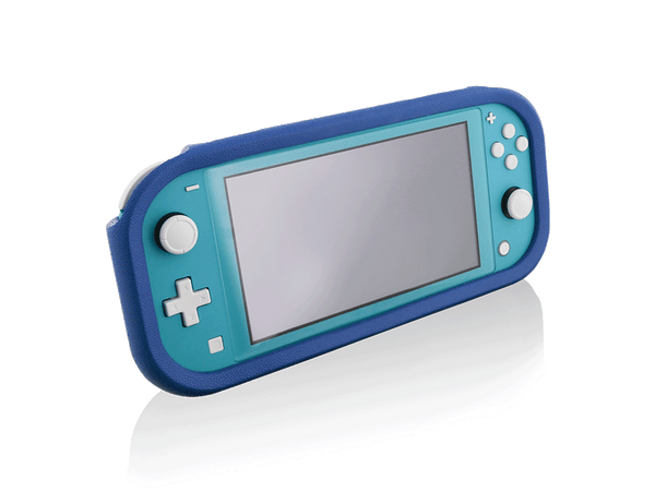 Nintendo SwitchLite ブルー カバー付き 87299-Bubble-Case-