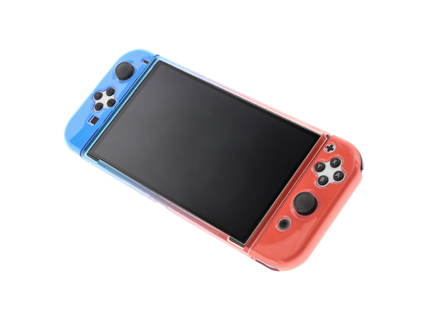 Thin Case for Nintendo Switch OLED Red Blue