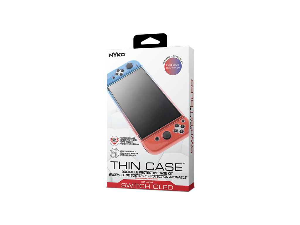 Thin Case for Nintendo Switch™ OLED Red/Blue