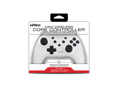 Mini Wireless Core Controller (White) for Nintendo Switch™