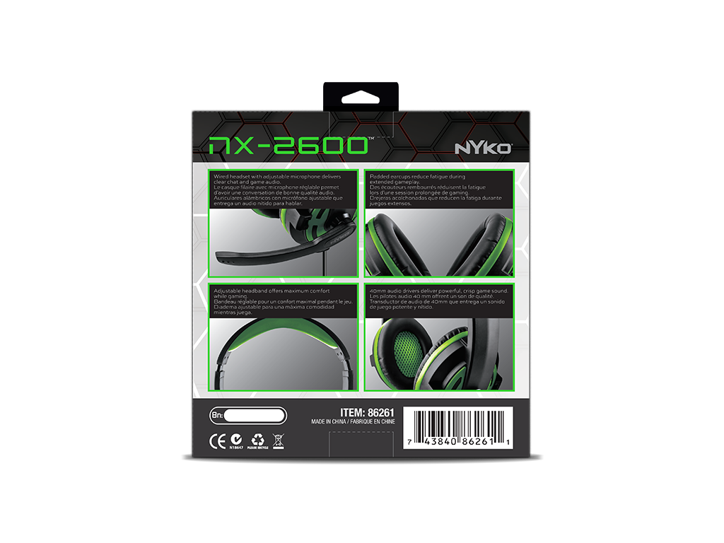 Headset NX-2600 for Xbox One™