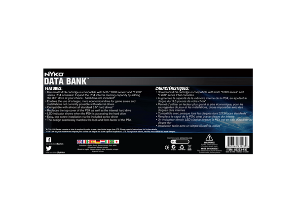 Data Bank for PlayStation 4