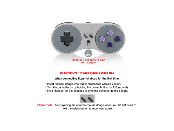 Super Miniboss for SNES Classic Edition Nyko Technologies