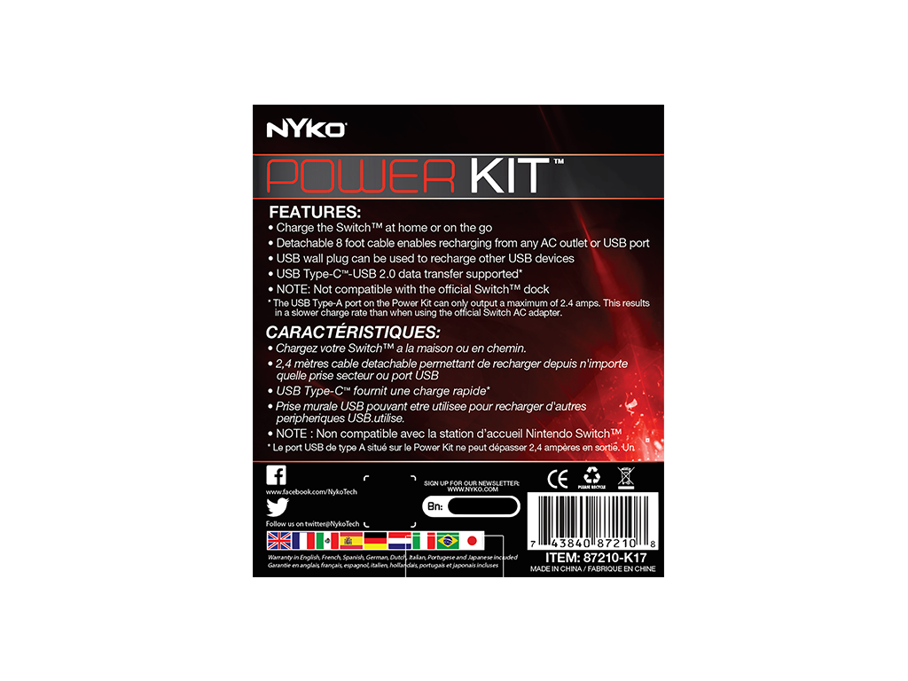 Power Kit for Nintendo Switch™