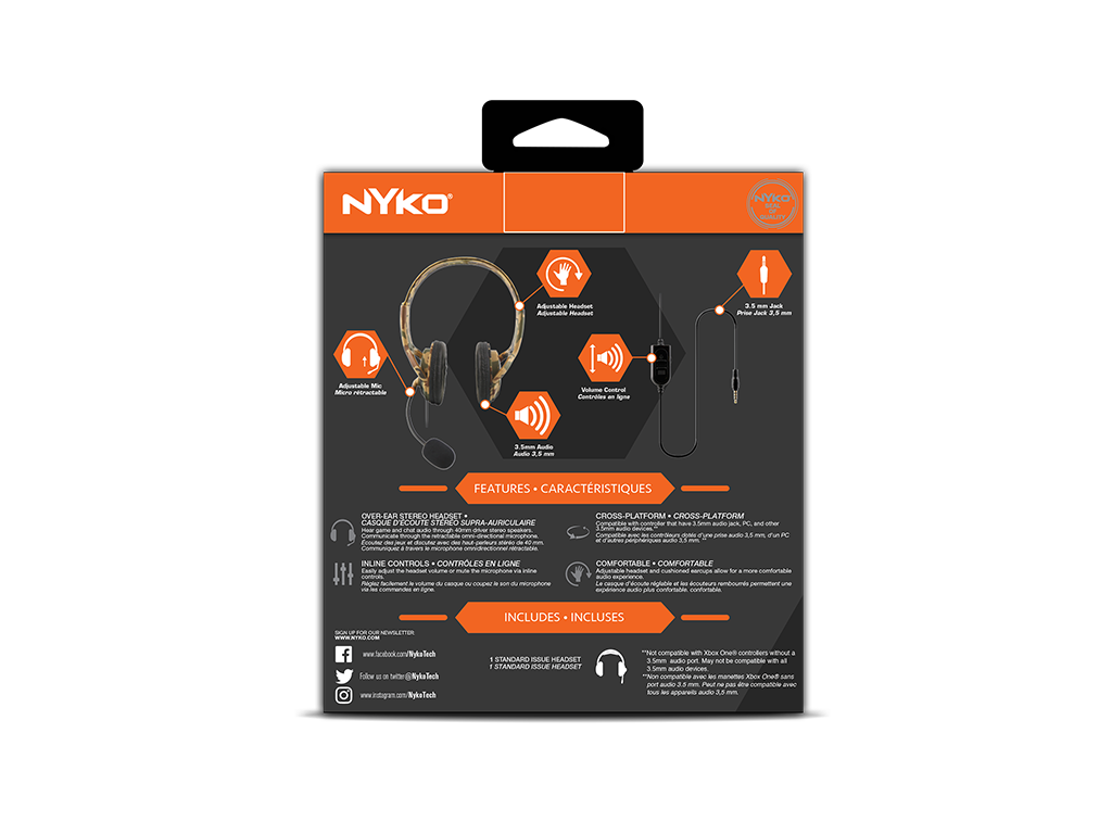 Standard Issue Headset - Universal Desert Camo Headset