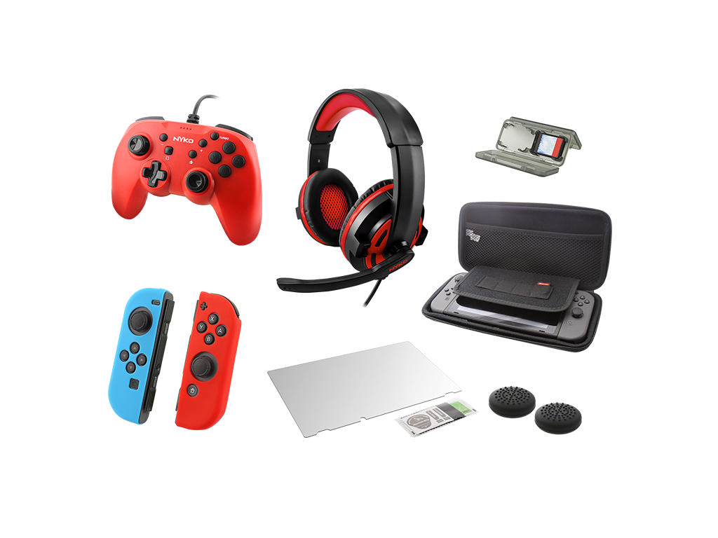 Nyko Master Pak for Nintendo Switch™ - Switch Accessory Bundle Nyko Master Pak for Nintendo Switch™ - Switch Accessory Bundle