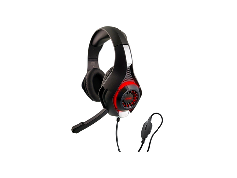 Nyko Core Headset Universal Gaming Headset Red LED Headset