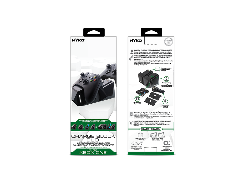 Charge Block Duo™ for use with Xbox One