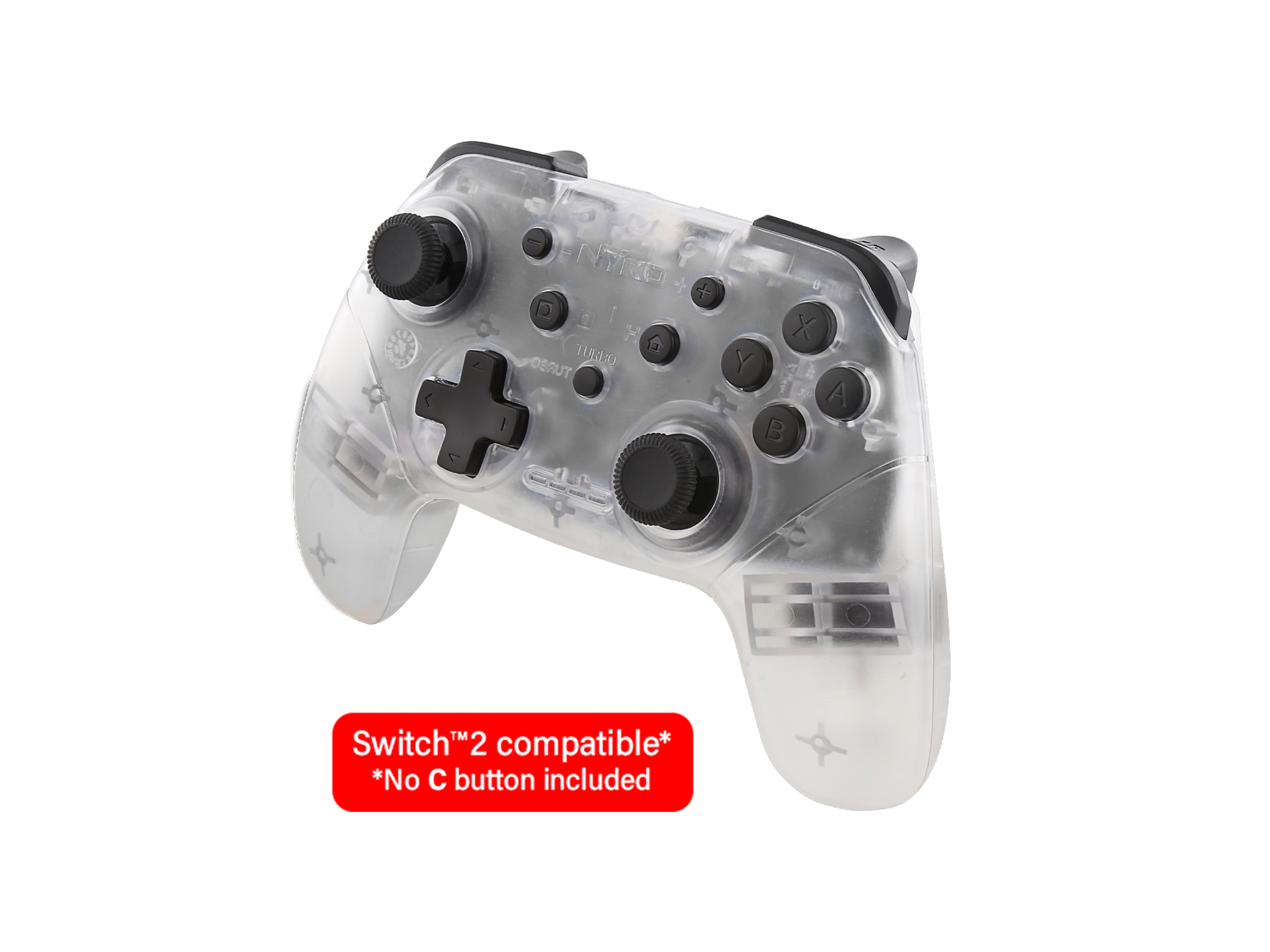 Nyko Wireless Core Controller (Clear) for Nintendo Switch