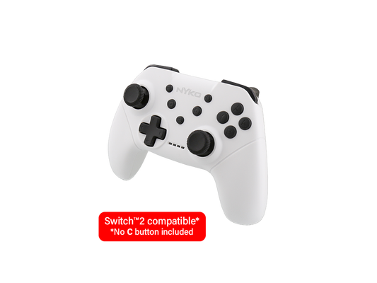 Mini Wireless Core Controller (White) for Nintendo Switch™