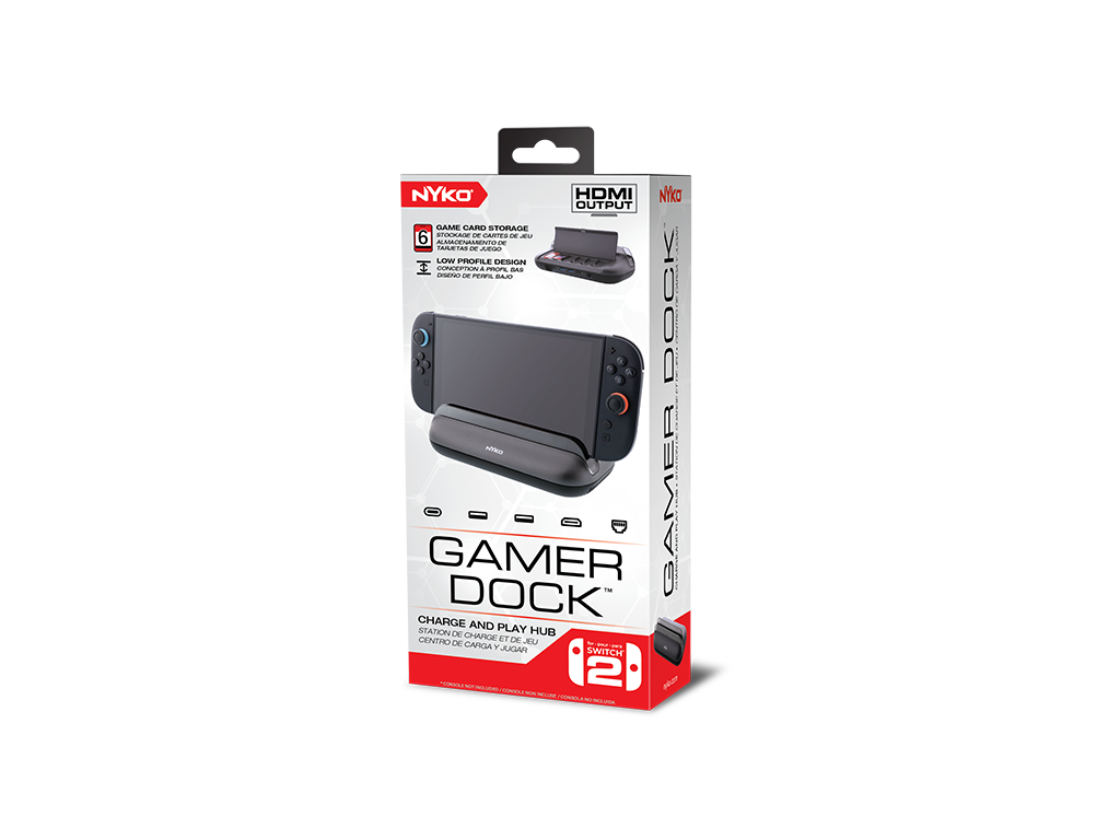 Gamer Dock for Switch™ 2 | 4K & HDR High-Performance Hub