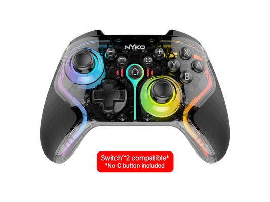 PlayPad Glow™ Wireless RGB Controller for Nintendo Switch™