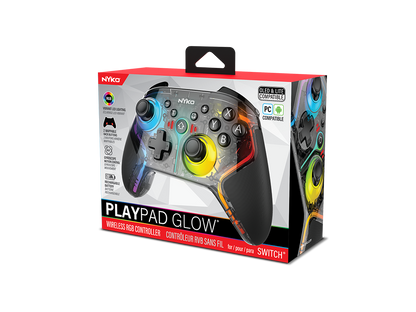 PlayPad Glow™ Wireless RGB Controller for Nintendo Switch™