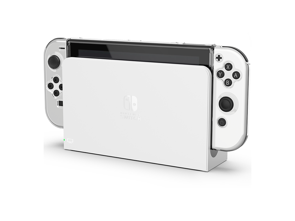 Nyko Thin Case for Nintendo Switch™ OLED Clear - Dockable Switch Nyko Thin Case for Nintendo Switch™ OLED Clear - Dockable Switch