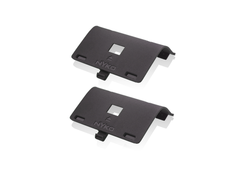 Two Battery Covers with charge pass thru holes for Xbox One