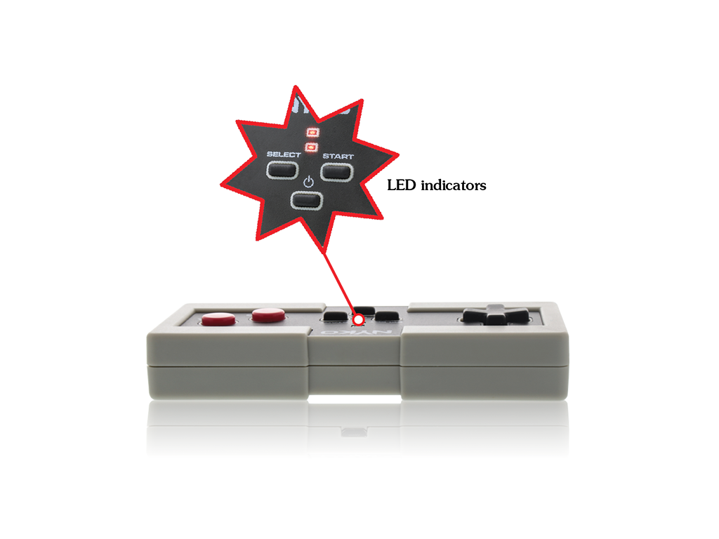 Miniboss AAA for NES Classic Edition - LED indicators