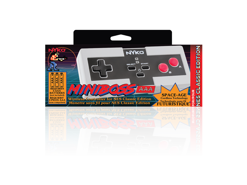 Miniboss AAA for NES Classic Edition - box front