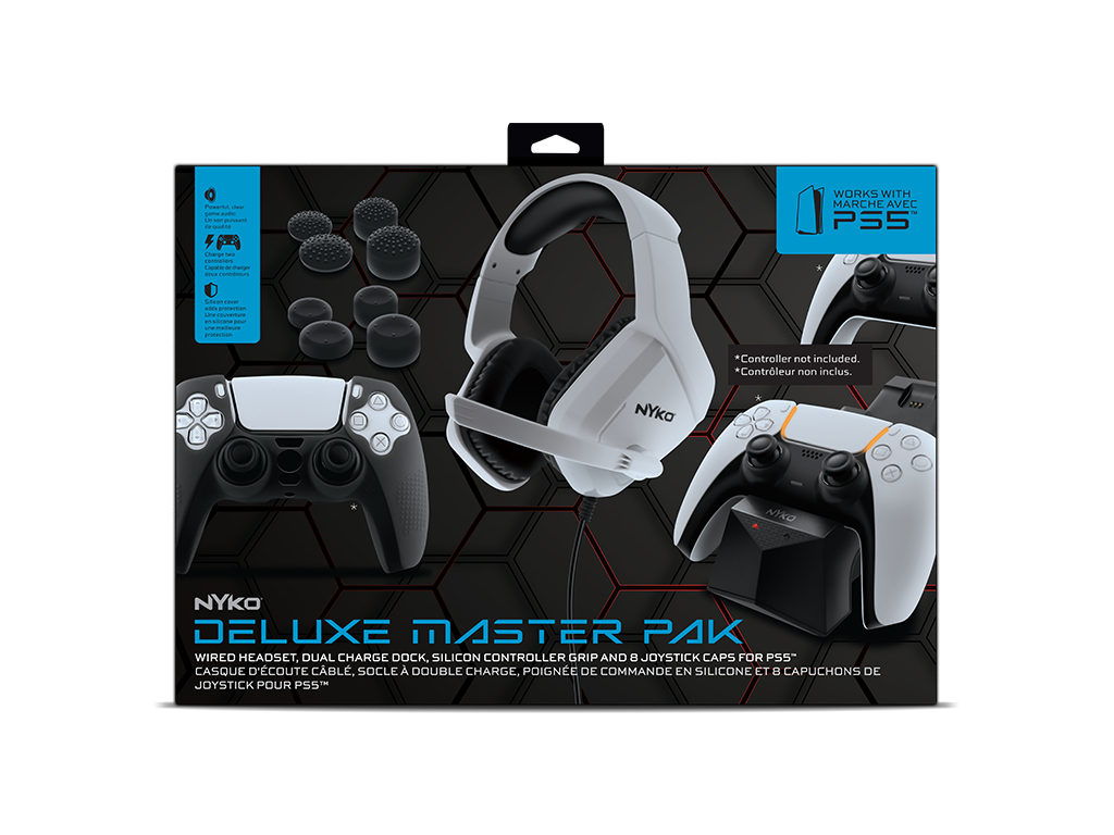 Nyko Deluxe Master Pak for PlayStation®5 - PS5™ Gaming Accessory Nyko Deluxe Master Pak for PlayStation®5 - PS5™ Gaming Accessory
