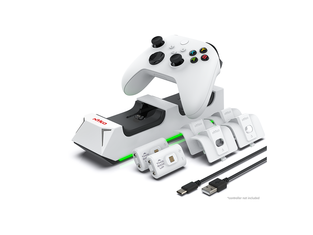 Nyko Charge Base for Xbox Series X S Xbox One Drop and