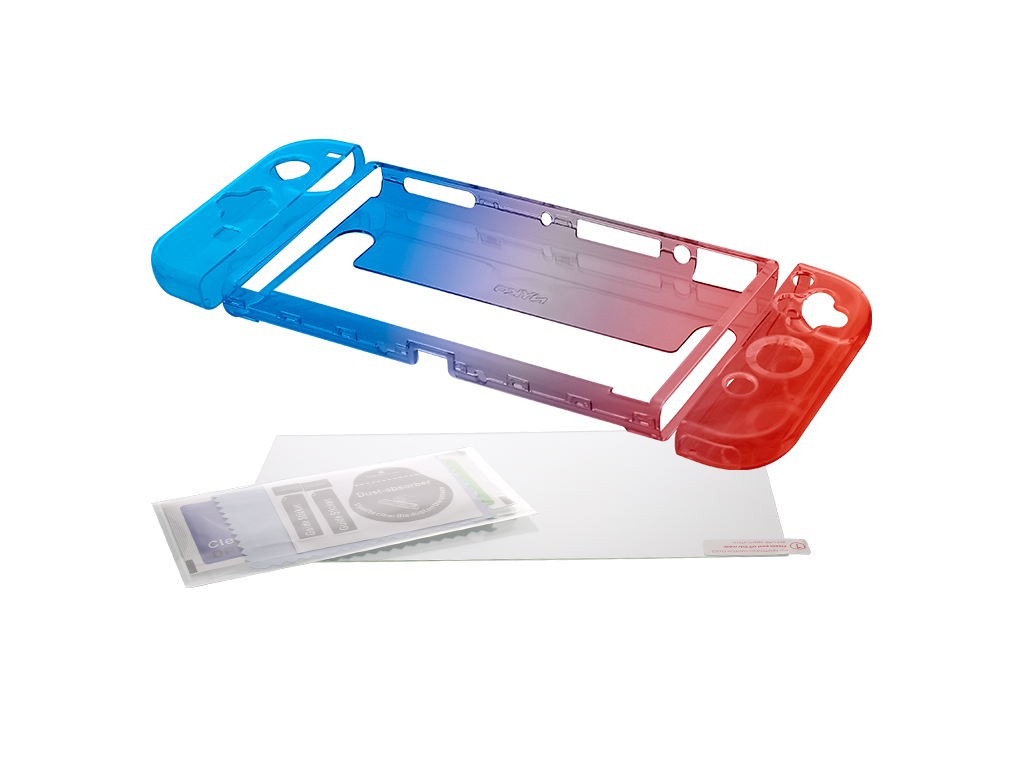 Thin Case for Nintendo Switch™ OLED Red/Blue