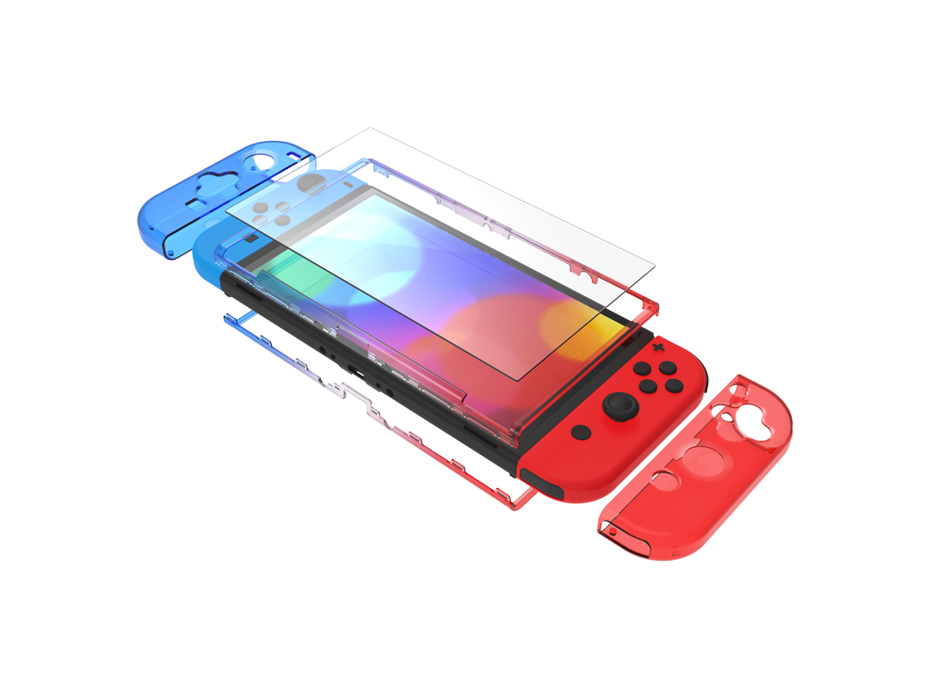 Thin Case for Nintendo Switch™ OLED Red/Blue