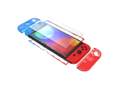 Thin Case for Nintendo Switch™ OLED Red/Blue