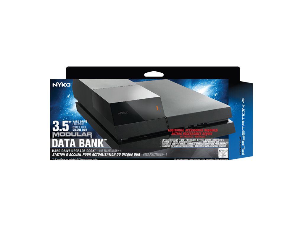 håndtering Indbildsk tage medicin Data Bank for PlayStation®4 – Nyko Technologies