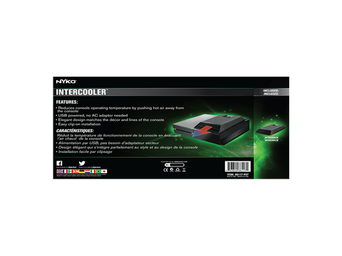 Intercooler for Xbox One - box back