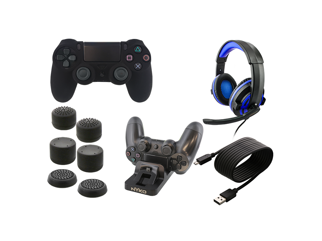 Nyko Master Pak for PlayStation 4 Gaming Accessory Bundle Nyko