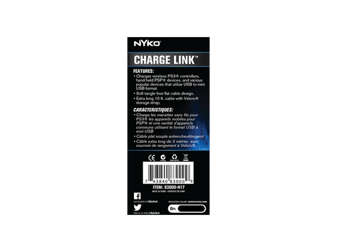 Charge Link for PS3 - box back