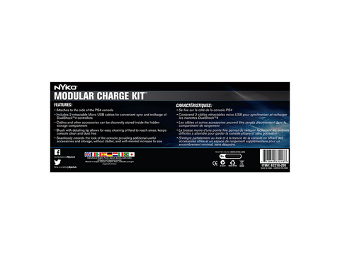 Modular Charge Kit for PS4 - box back