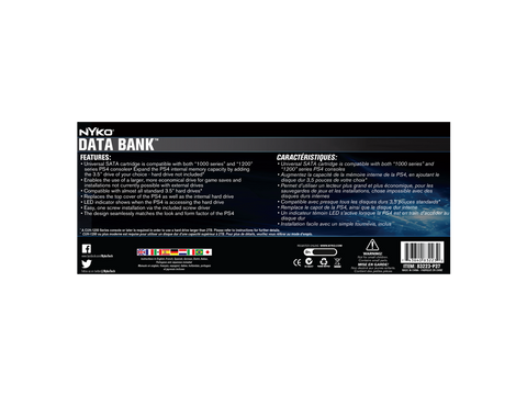 Data Bank for PS4 - box back