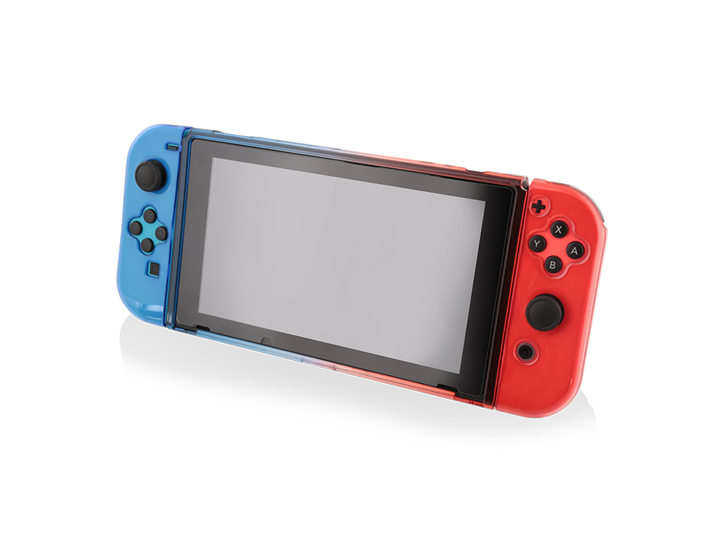Nyko Thin Case for Nintendo Switch Red Blue Dockable Switch