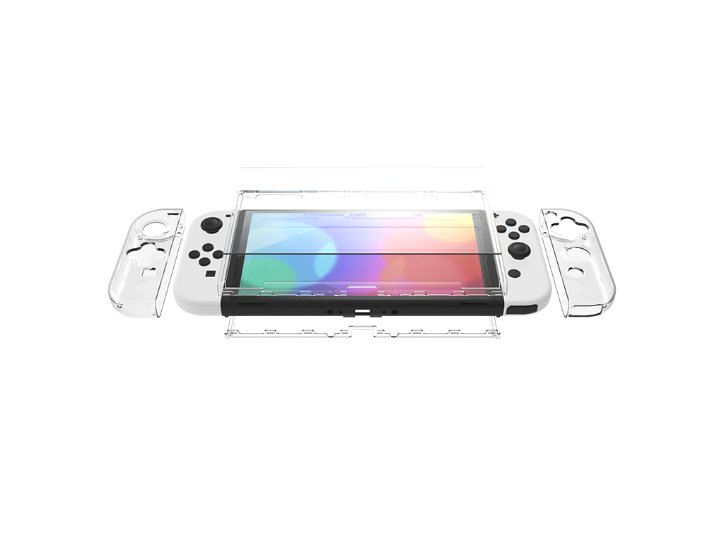 Nyko Thin Case for Nintendo Switch™ OLED Clear - Dockable Switch Nyko Thin Case for Nintendo Switch™ OLED Clear - Dockable Switch