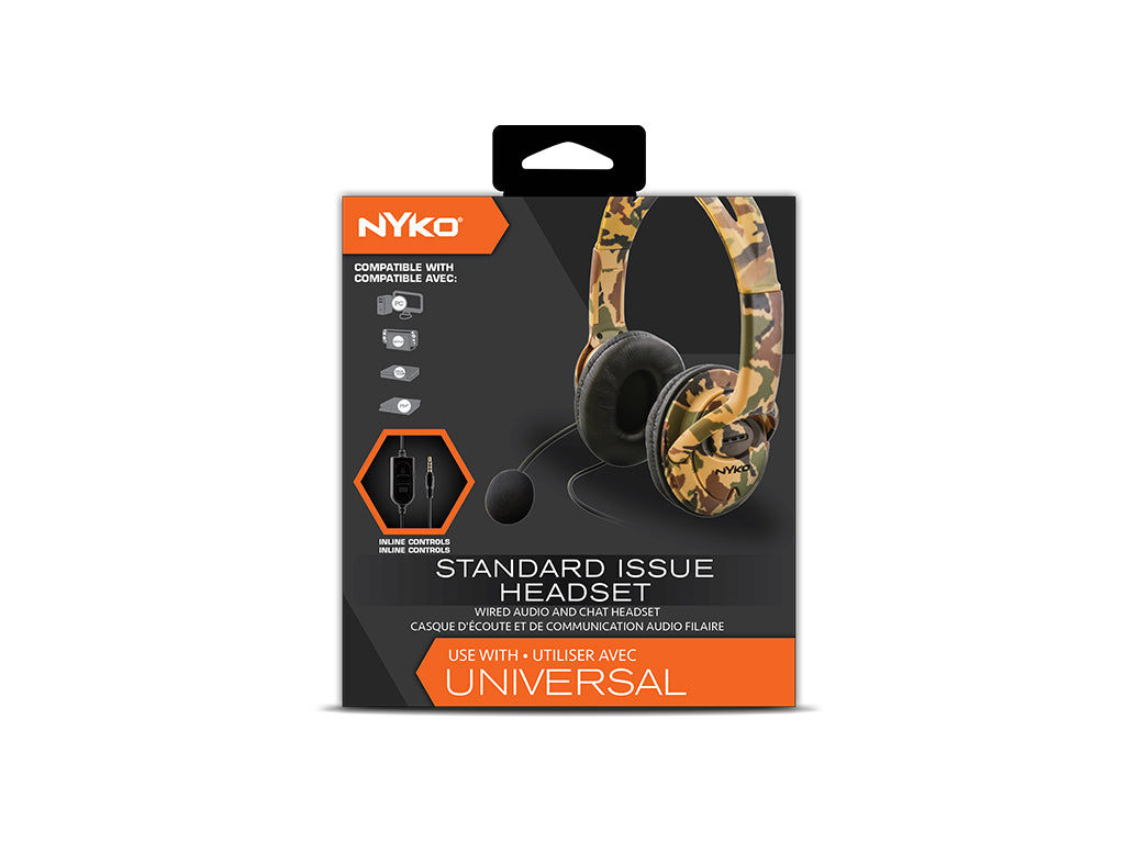 Standard Issue Headset - Universal Desert Camo Headset