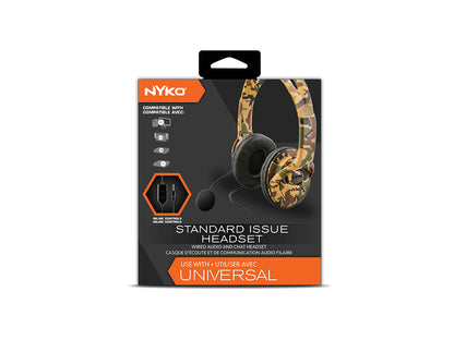 Standard Issue Headset - Universal Desert Camo Headset