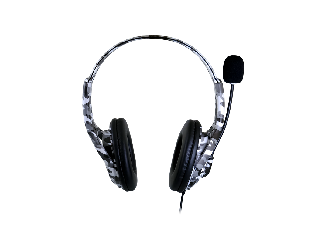 NU-3500 Headset - Universal Arctic Camo Headset