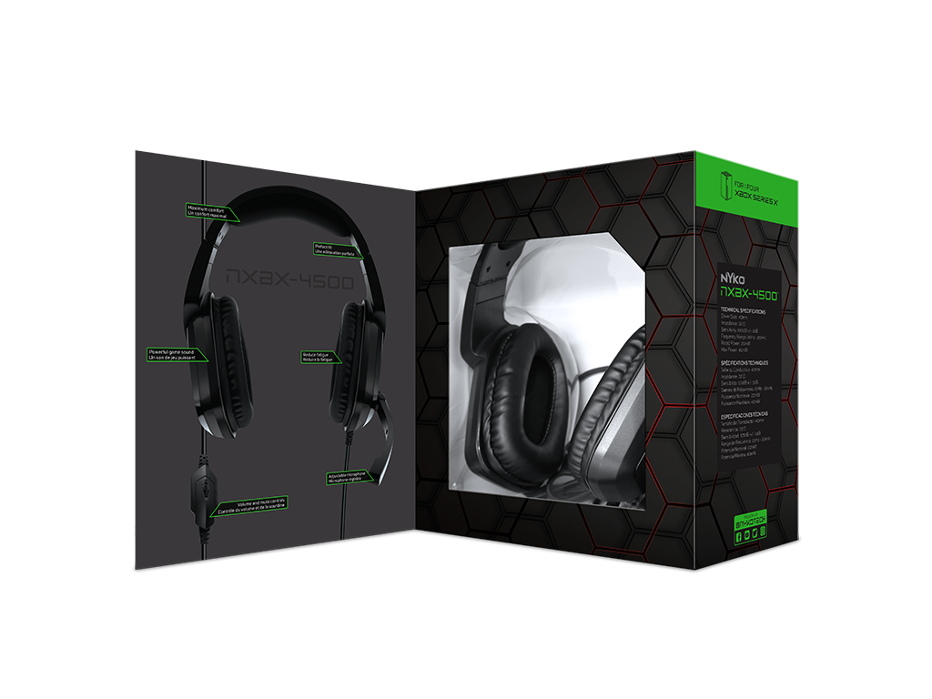Nyko NXBX 4500 Headset for Xbox Series X S Built for your Ears