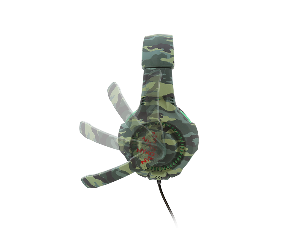 Universal Combat Headset - Green Camo