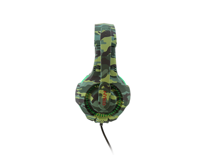 Universal Combat Headset - Green Camo