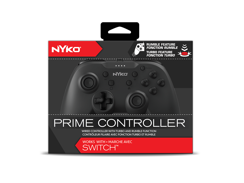 Prime Controller for Nintendo Switch™ (Black)