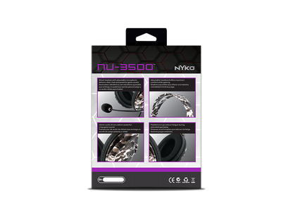 NU-3500 Headset - Universal Arctic Camo Headset