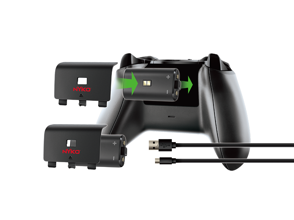 Nyko Power Kit Plus For Xbox Series X S and Xbox One Batteries