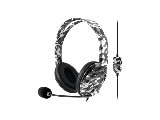 NU-3500 Headset - Universal Arctic Camo Headset