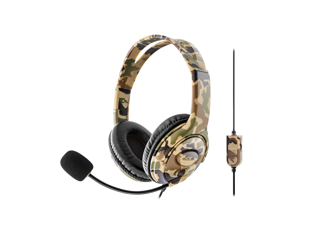 Standard Issue Headset - Universal Desert Camo Headset