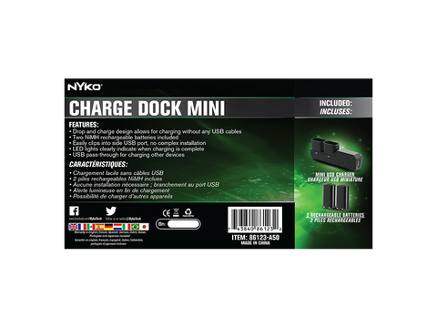 Charge Dock Mini for Xbox One - box back