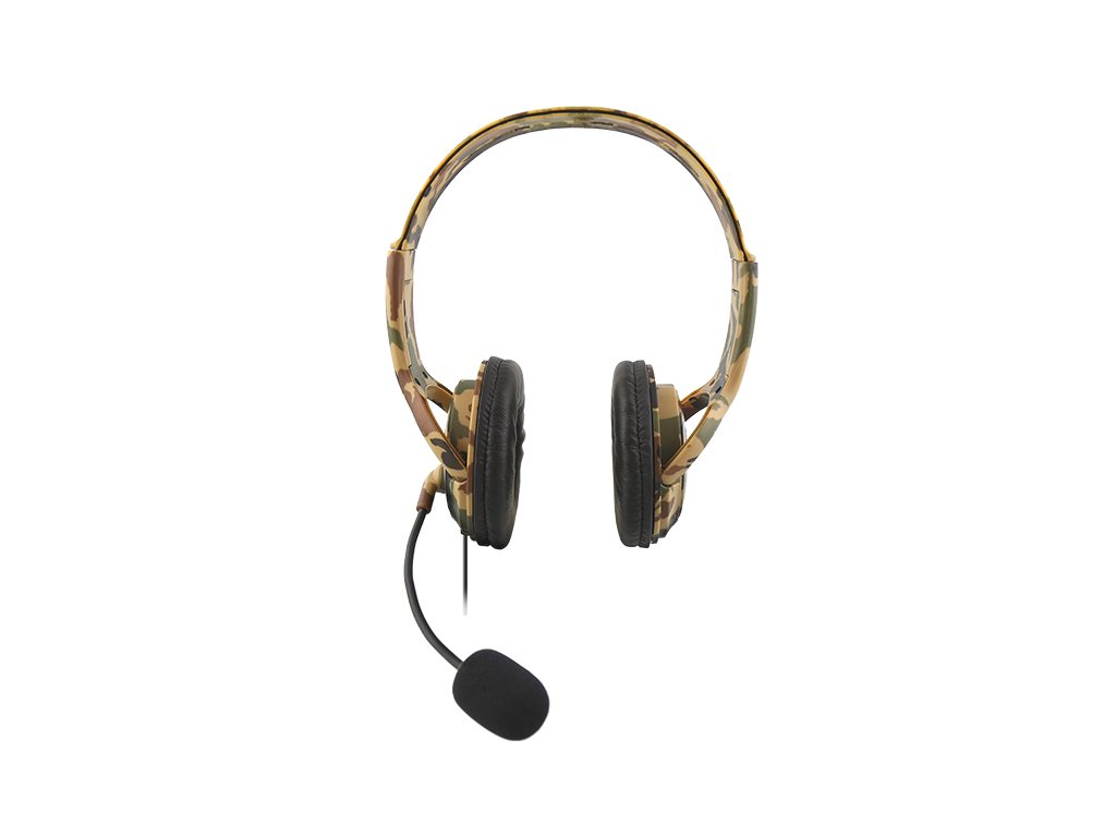 Standard Issue Headset - Universal Desert Camo Headset